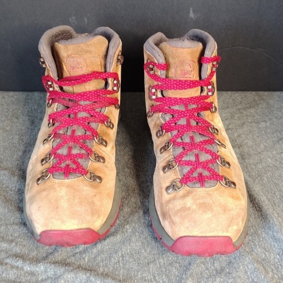 Danner Hiking Boots Mens Size 9.5 Brown Red Mountain 600 4.5\